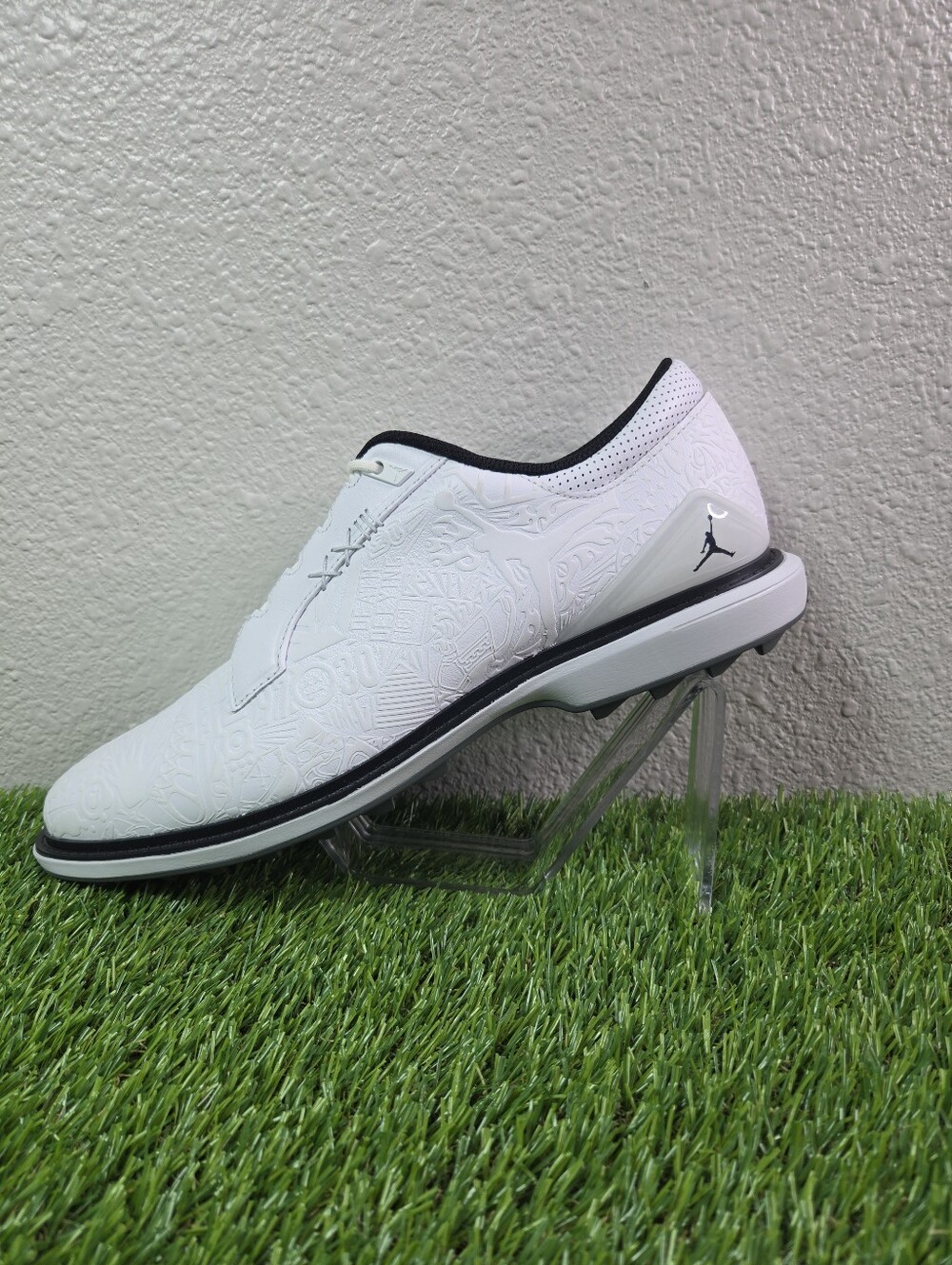 Air Jordan ADG 5 Golf Shoes White Black Pure Platinum FQ6642-102 Mens Sz 12 NEW
